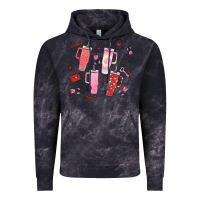 Cloud Black cup disorder valentine's day Vintage Hoodie - MaliasSmallBusiness