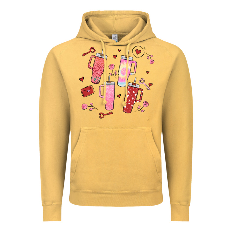 Cup Disorder Valentine's Day Vintage Hoodie by MaliasSmallBusiness | Teevron