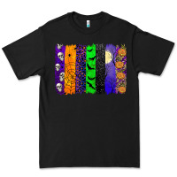 Black halloween brush stroke Premium Tee - JahusDesignShop