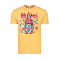 Vintage Mustard nurse with heart Vintage Tee - NancyCooperArtShop