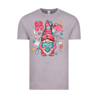 Vintage Zinc nurse with heart Vintage Tee - NancyCooperArtShop