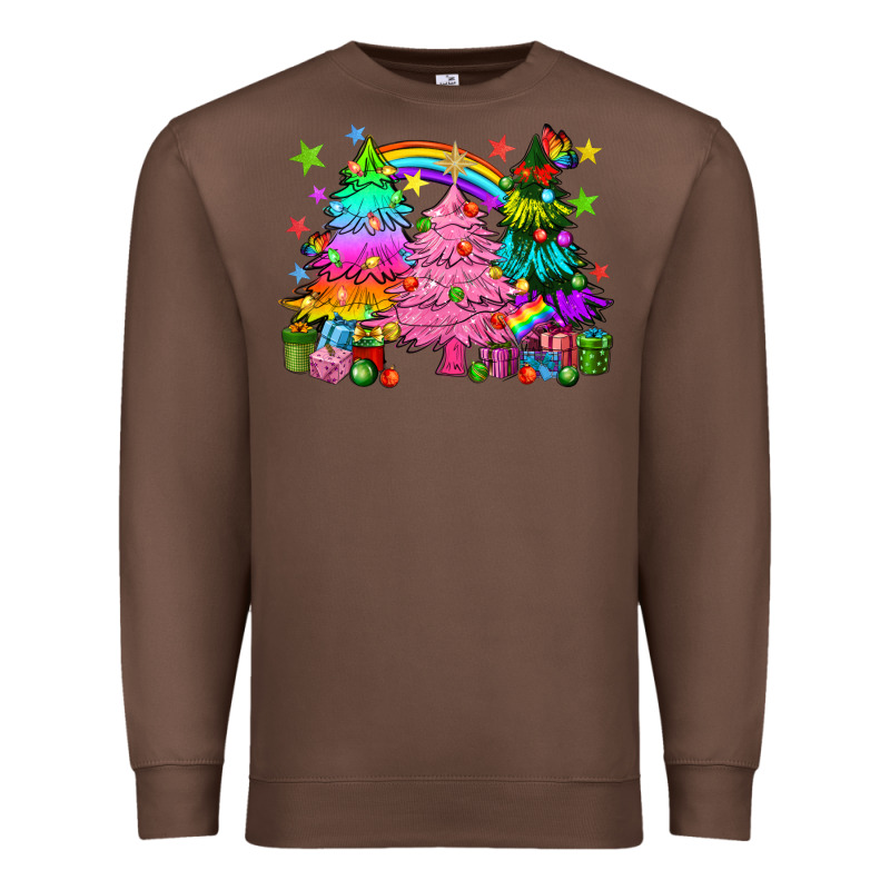 Pride Christmas Trees Premium Sweatshirt by HowdyJamesFarm | Teevron