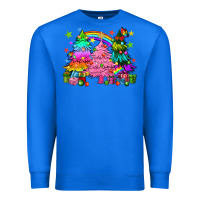 True Royal pride christmas trees Premium Sweatshirt - HowdyJamesFarm