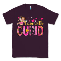 Plum i am with cupid Classic Tee - NancyCooperArtShop