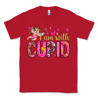 Red i am with cupid Classic Tee - NancyCooperArtShop