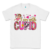 White i am with cupid Classic Tee - NancyCooperArtShop