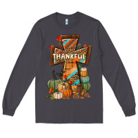 Smoke thankful fall cross Long Sleeve Tee - BundleAndBundleShop
