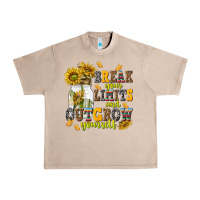French Oak break your limits and outgrow yourself Urban Heavy Tee - NancyCooperArtShop