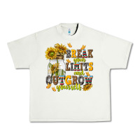 Pistachio break your limits and outgrow yourself Urban Heavy Tee - NancyCooperArtShop