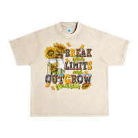 Sandshell break your limits and outgrow yourself Urban Heavy Tee - NancyCooperArtShop