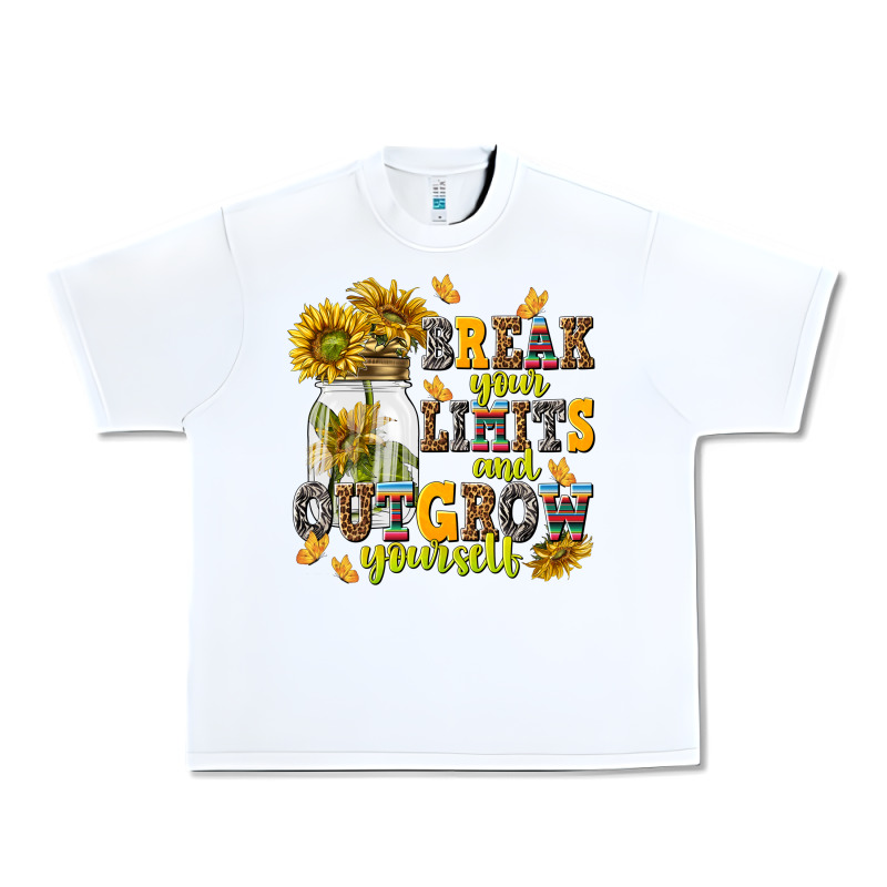 Break Your Limits And Outgrow Yourself Urban Heavy Tee by NancyCooperArtShop | Teevron