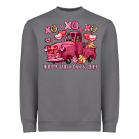 Storm xo xo xo happy valentine's day truck Heavyweight Sweatshirt - LillyAllenDesigns