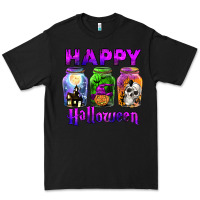 Black happy halloween Premium Tee - JahusDesignShop