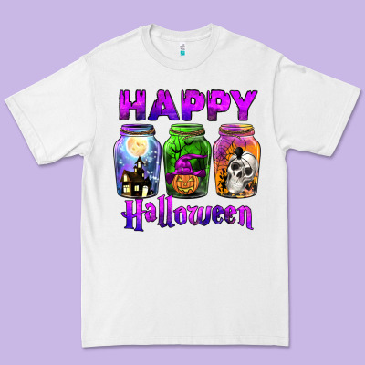 Happy Halloween Premium Tee Designed By Jahusdesignshop