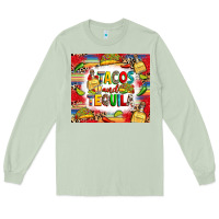 Matcha tacos and tequila Long Sleeve Tee - RanaPortraitStore