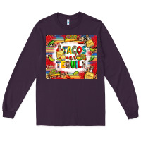 Plum tacos and tequila Long Sleeve Tee - RanaPortraitStore