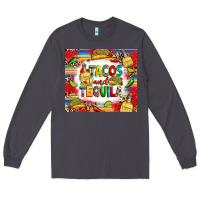 Smoke tacos and tequila Long Sleeve Tee - RanaPortraitStore