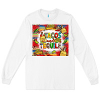 White tacos and tequila Long Sleeve Tee - RanaPortraitStore