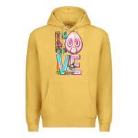 Antique Gold Love Rabbit Easter Day Premium Hoodie - HowdyJamesFarm