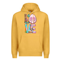 Mustard Love Rabbit Easter Day Premium Hoodie - HowdyJamesFarm