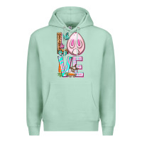 Seafoam Love Rabbit Easter Day Premium Hoodie - HowdyJamesFarm