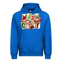 Cobalt warm and cozy santa Urban Hoodie - FaDigitalArtStudio