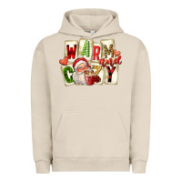 Pigment French Oak warm and cozy santa Urban Hoodie - FaDigitalArtStudio