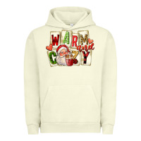 Pigment Pistachio warm and cozy santa Urban Hoodie - FaDigitalArtStudio