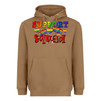 Toasted Coconut Support squad pride Heavyweight Hoodie - CowGirlArtShop