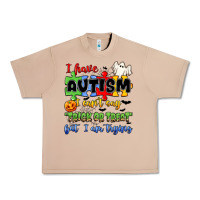 Burro i have autism i can't say trick or treat Urban Heavy Tee - JahusDesignShop