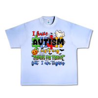 Grape Ice i have autism i can't say trick or treat Urban Heavy Tee - JahusDesignShop