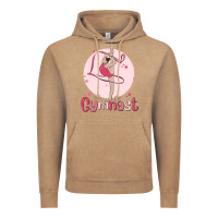 Vintage Coffee gymnast Vintage Hoodie - MaliasSmallBusiness
