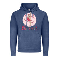 Vintage Denim gymnast Vintage Hoodie - MaliasSmallBusiness