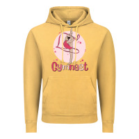 Vintage Mustard gymnast Vintage Hoodie - MaliasSmallBusiness