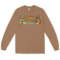 Toasted Coconut just a girl who loves fall libbey glass Long Sleeve Tee - BundleAndBundleShop