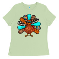 Matcha Thanksgiving Turkey Ladies Tee - JahusDesignShop