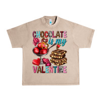 French Oak chocolate is my valentine Urban Heavy Tee - NancyCooperArtShop