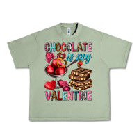 Oil Green chocolate is my valentine Urban Heavy Tee - NancyCooperArtShop