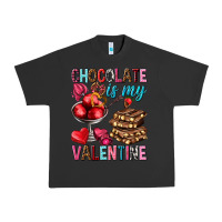Pigment Black chocolate is my valentine Urban Heavy Tee - NancyCooperArtShop