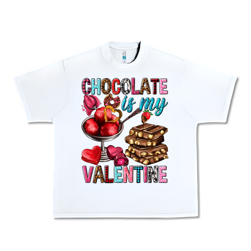 Chocolate Is My Valentine Urban Heavy Tee by NancyCooperArtShop | Teevron