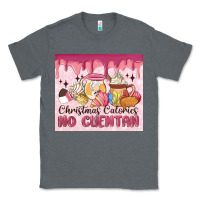 Charcoal Heather christmas calories no cuentan Classic Tee - MaliasSmallBusiness