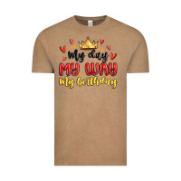 Vintage Coffee my day my way my birthday Vintage Tee - MaliasSmallBusiness