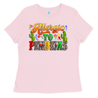 Bubblegum Pink Allergic to pendejas Ladies Tee - RanaPortraitStore