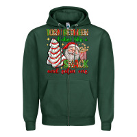 Sports Green torn between lookin' like a snack and eatin' one Zipper Hoodie - texasbilliewilder