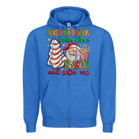 True Royal torn between lookin' like a snack and eatin' one Zipper Hoodie - texasbilliewilder