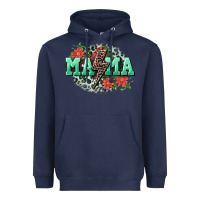 Navy Mama rock lightning bolt Mother's Day Heavyweight Hoodie - CowGirlArtShop