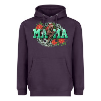 Plum Mama rock lightning bolt Mother's Day Heavyweight Hoodie - CowGirlArtShop