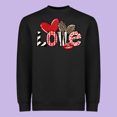 Love Heavyweight Sweatshirt Designed By Lillyallendesigns
