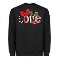Black love Heavyweight Sweatshirt - LillyAllenDesigns