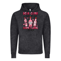 Vintage Black dear cupid just bring something strong Vintage Hoodie - MaliasSmallBusiness